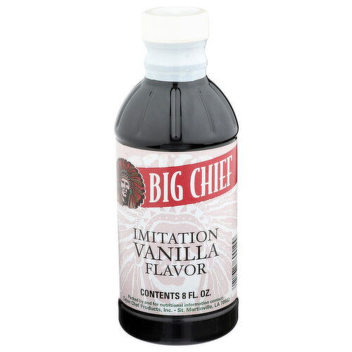 Big Chief Imitation Vanilla Flavor - 8 Fluid Ounce