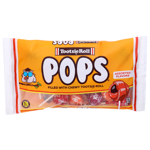Tootsie Roll Assorted Flavors Pops - 10.13 Ounce