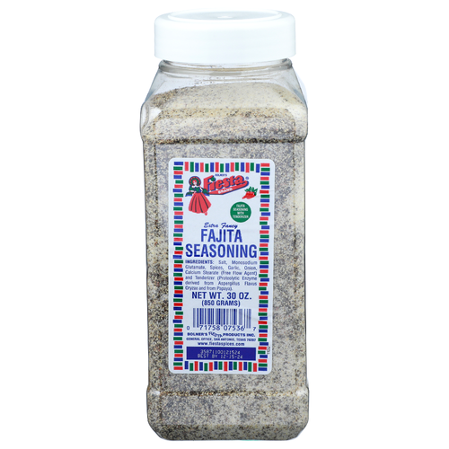 Bolner's Fiesta Brand Extra Fancy Fajita Seasoning - 30 Ounce