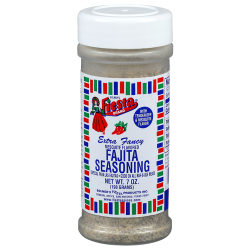 Bolner's Fiesta Brand Mesquite Flavored Fajita Seasoning - 7 Ounce
