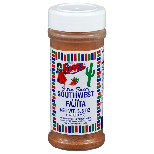 Bolner's Fiesta Brand Fajita Southwest Style Seasoning - 5.5 Ounce