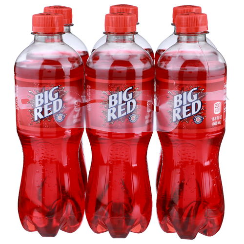 Big Red Drinks Flavor - 16.9 Fluid Ounce - 6 Count