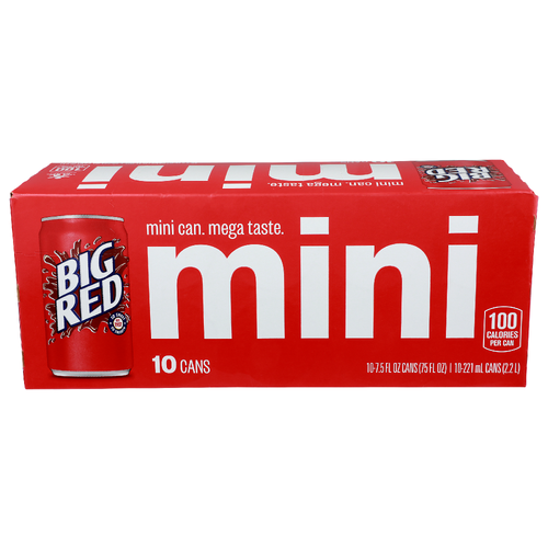 Big Red Cola - 7.5 Fluid Ounce - 10 Count