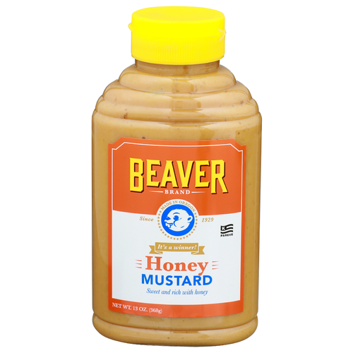 Beaver Brand Honey Mustard - 13 Ounce