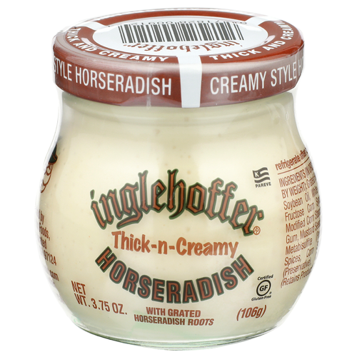 Inglehoffer With Grated Horseradish Roots Creamy Style - 3.75 Ounce