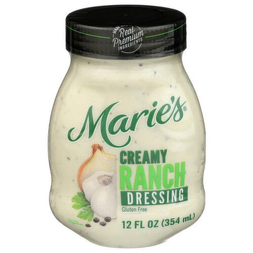 MARIE'S Ranch Creamy Dressing + Dip - 12 Fluid Ounce