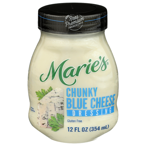 MARIE'S Blue Cheese Chunky Dressing + Dip - 12 Fluid Ounce