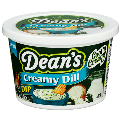 DEAN's Dairy Dip Dillweed, Onion, Garlic Creamy Dill - 16 Ounce
