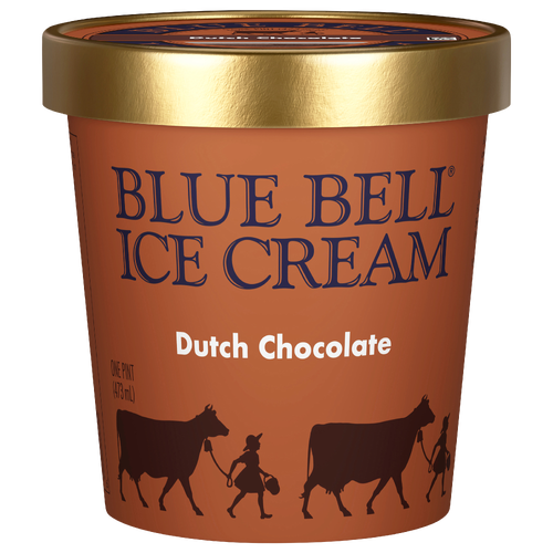 Blue Bell Dutch Chocolate Ice Cream - 16 Fluid Ounce Image 1 of 2