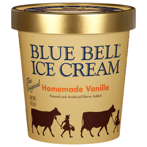 Blue Bell Homemade Vanilla Ice Cream - 16 Fluid Ounce Image 1 of 2