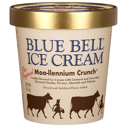 Blue Bell Moo-Llennium Crunch Ice Cream - 16 Fluid Ounce Image 1 of 2