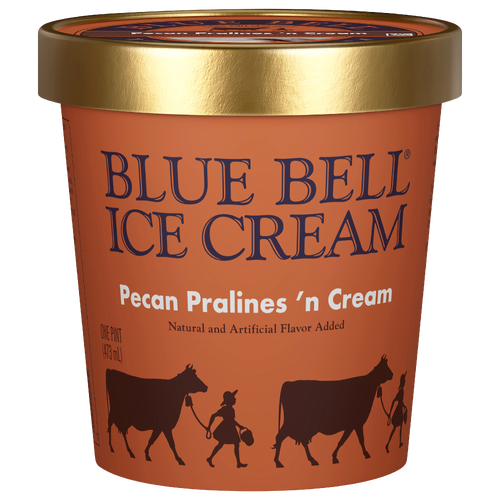Blue Bell Pecan Pralines 'n Cream Ice - 16 Fluid Ounce Image 1 of 2