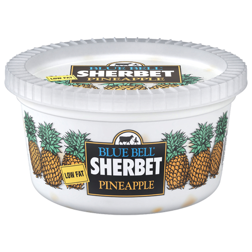 Blue Bell Pineapple Sherbet - 32 Fluid Ounce Image 1 of 2