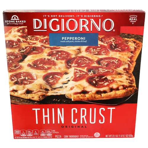 DiGiorno Original Thin Crust Pizza - 22.1 Ounce - 1 Count