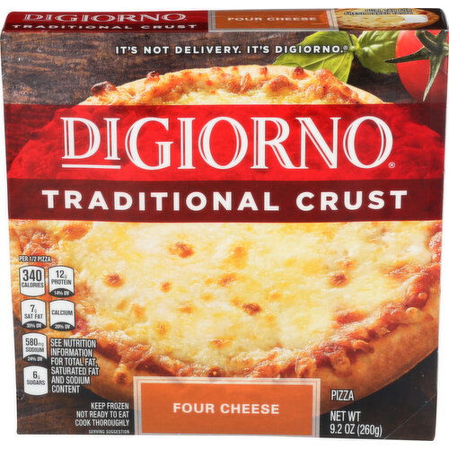 Digiorno Pizza 4 Cheese 6.5 Microwave - 9.2 Ounce