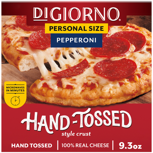 DiGiorno Pepperoni Frozen Personal Pizza On a Hand-Tossed Style Traditional Crust - 9.3 Ounce