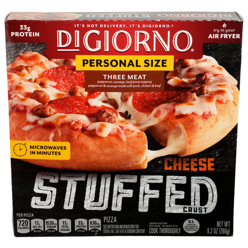 Digiorno Three Meat Cheese Stuffed Crust Pizza - 9.2 Ounce