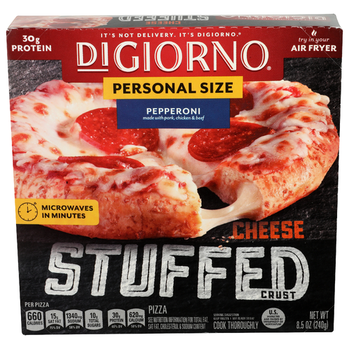 Digiorno Pepperoni Cheese Stuffed Crust Pizza - 8.5 Ounce