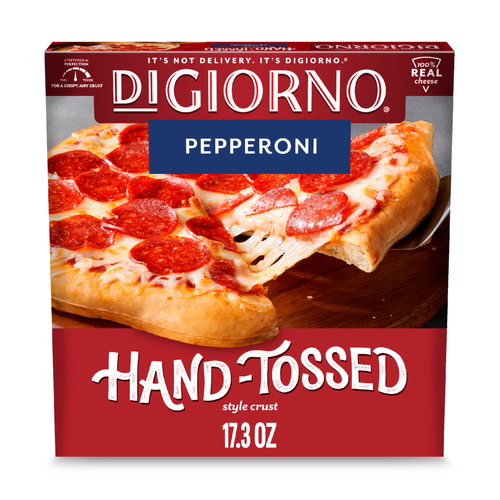 DiGiorno Pepperoni Pizza Hand-Tossed Style Crust - 17.3 Ounce