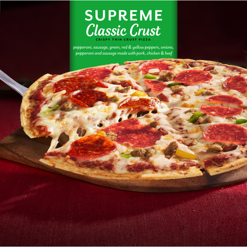 DiGiorno Classic Crust Supreme Pizza On A Crispy Thin - 20.8 Ounce