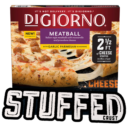 DiGiorno Frozen Pizza Cheese Stuffed Crust Meatball - 1.44 Pound