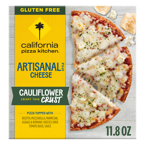 California Pizza Kitchen Artisanal Style Cheese Pizza, Cauliflower Crust, Frozen - 11.8 Ounce