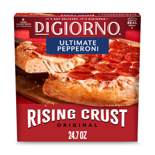 DiGiorno Frozen Pizza, Rising Crust Pepperoni - 24.7 Ounce