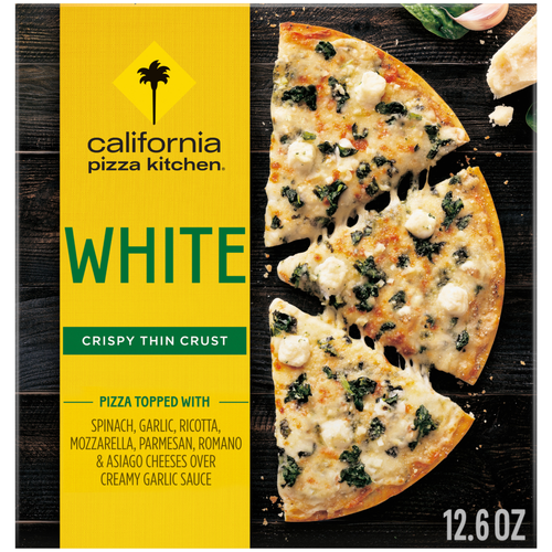 California Pizza Kitchen White Recipe Frozen With Crispy Thin Crust - 12.6 Ounce