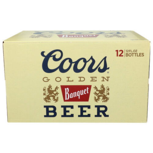 Coors Golden Banquet Beer - 12 Fluid Ounce - 12 Count