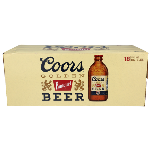 Coors Golden Banquet - 12 Fluid Ounce - 18 Count