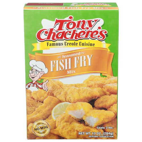 Tony Chachere's Seasoned Fish Fry Mix - 10 Ounce