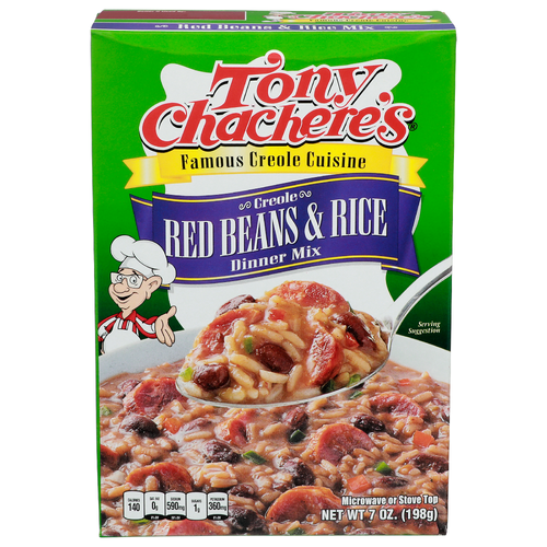 Tony Chachere's Creole Red Beans & Rice Dinner Mix - 7 Ounce