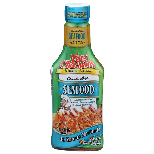 Tony Chachere's Creole Style Seafood - 12 Fluid Ounce