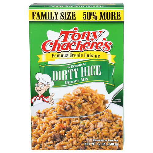 Tony Chachere's Dirty Rice Creole Dinner Mix - 12 Ounce
