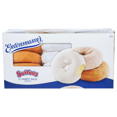 Entenmann's Soft'ees Donuts - 1.542 Ounce - 12 Count