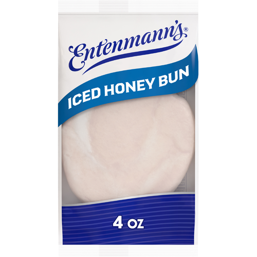 Entenmann's Iced Individual Honey Bun - 4 Fluid Ounce