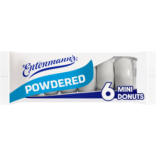 Entenmann's Powdered Individual Mini Donuts - 0.5 Fluid Ounce - 6 Count