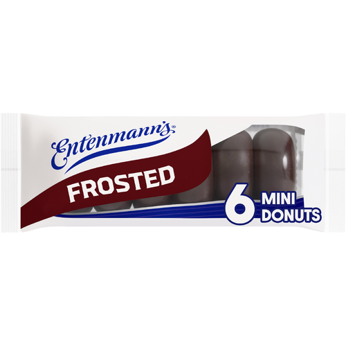 Entenmann's Frosted Individual Mini Donuts - 0.542 Fluid Ounce - 6 Count