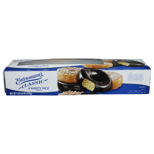 Entenmann's Variety Pack Classic Donuts - 59.5 Pound - 8 Count