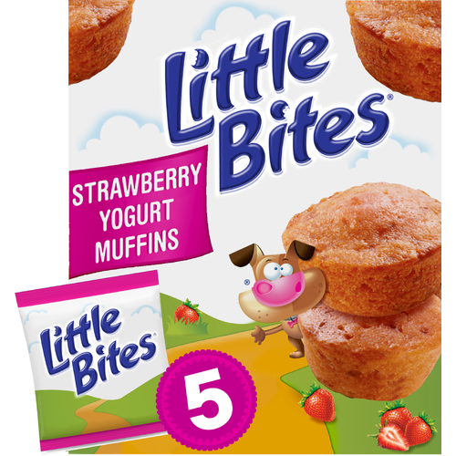 Entenmann's Strawberry Yogurt Mini Muffins - 7.5 Fluid Ounce