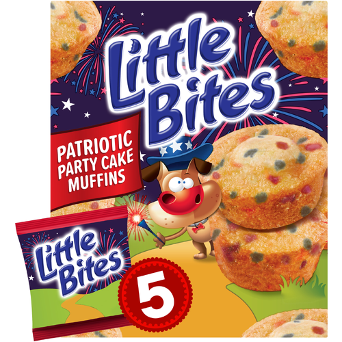 Entenmann's Party Cake Mini Muffins - 7.5 Fluid Ounce Image 1 of 4
