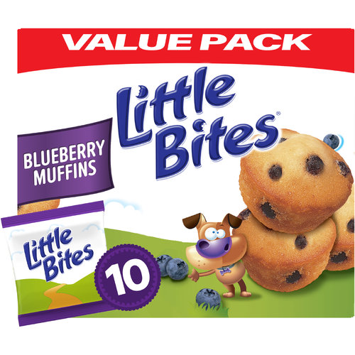 Entenmann's Blueberry Value Pack Mini Muffins - 1.5 Fluid Ounce - 10 Count
