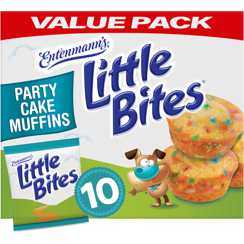 Entenmann's Value Pack Chicken Breast Tenders Little Bites Party Cake Muffins - 15 Ounce