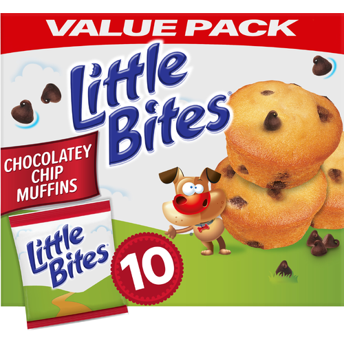 Entenmann's Chocolatey Chip Value Pack Mini Muffins - 1.5 Fluid Ounce - 10 Count