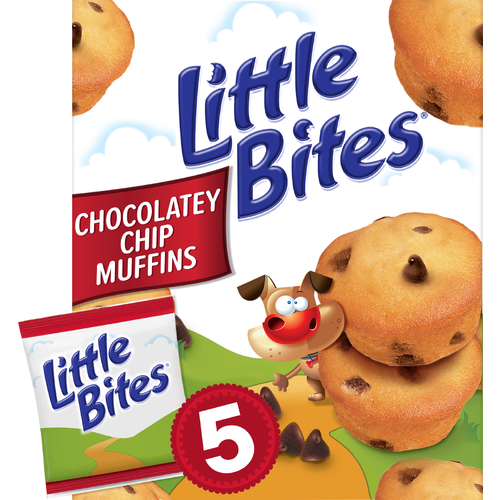 Entenmann's Chocolatey Chip Mini Muffins - 7.5 Fluid Ounce Image 1 of 4