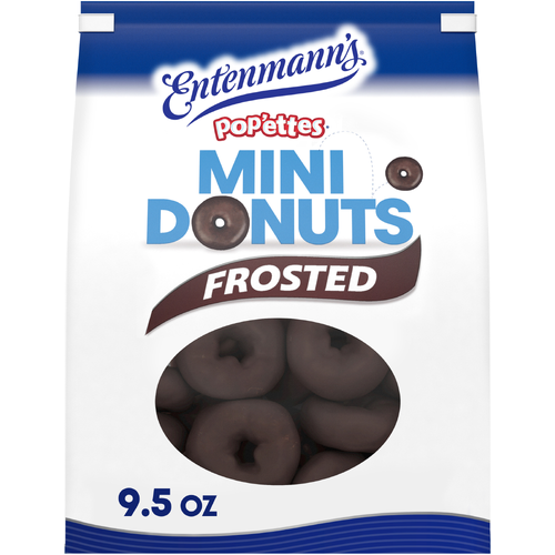Entenmann's Frosted Mini Donuts - 9.5 Fluid Ounce