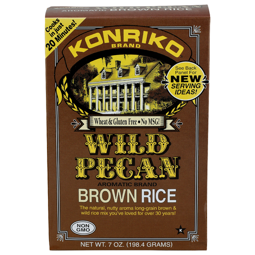 Konriko Wild Pecan Brown Rice - 7 Ounce - 1 Count