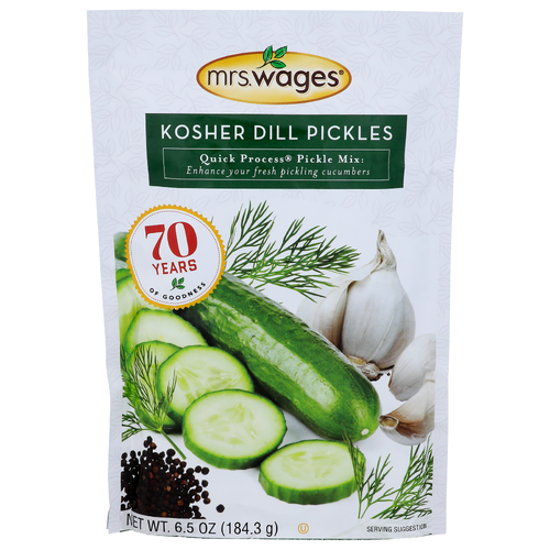 Mrs. Wages Kosher Dill Pickles - 6.5 Ounce