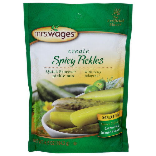 Mrs. Wages Spicy Pickles Mix - 6.5 Ounce