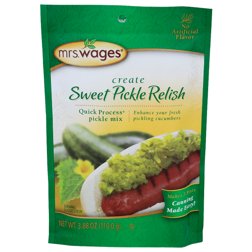 Mrs. Wages Create Sweet Pickle Relish - 3.88 Ounce